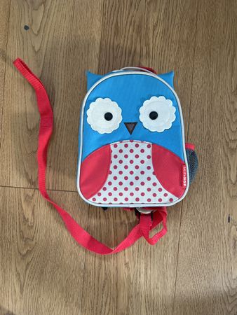 Süsser Kinderrucksack Eule mit Sicherheitsgurt 🦉