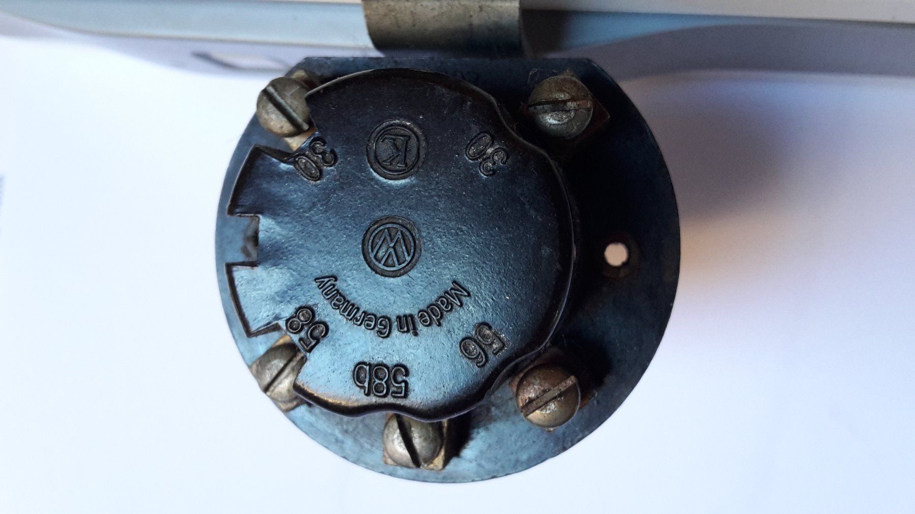 Karmann Alle Autoersatzteile: Lichtschalter zu VW Käfer oder VW Karmann Ghia Oldtimer – Gebraucht aus Hedingen von mg1948_er 1