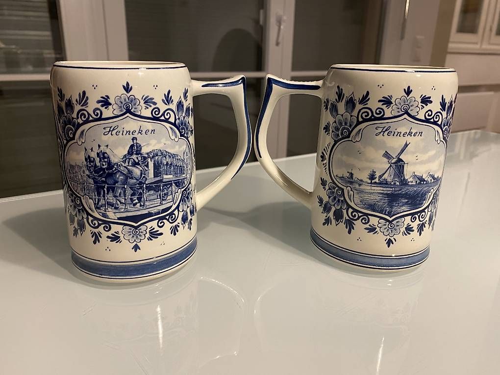 Bicchieri: Boccali Heineken  – Usato da Cureglia venduto da Alevintage74 2