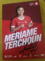 Meriame Terchoun - handsig. SFV Karte - Hopp Schwizz 🇨🇭⚽