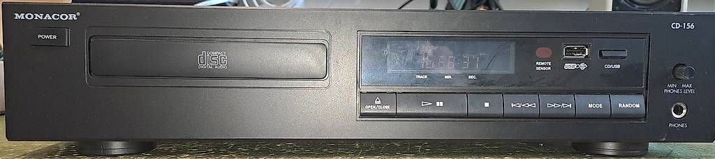 Systèmes audio & multimédias: CD-Player Monacor CD-156 – D'occasion à Niederuzwil par Waedi1