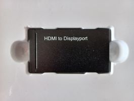 HDMI zu DisplayPort Adapter - Neuwertig & Originalverpackt