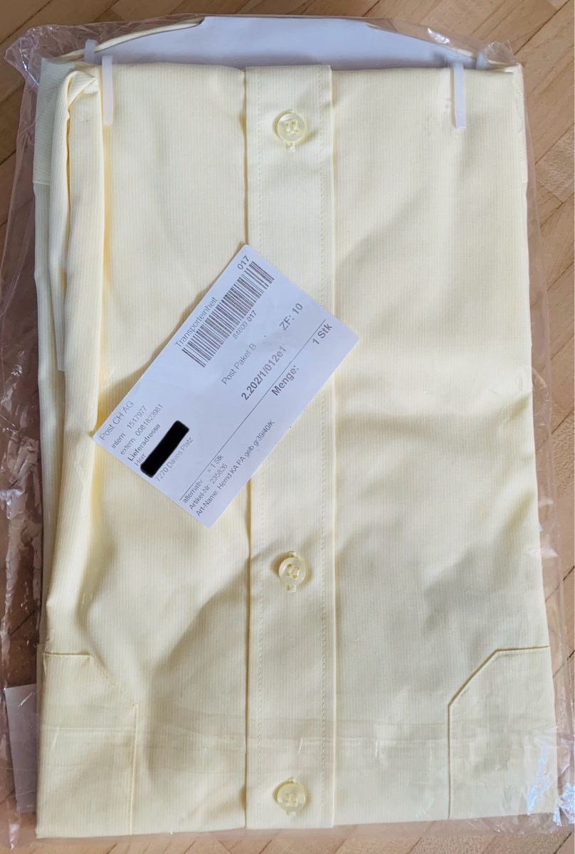 Camicie: Original PostAuto Hemd - Neu & OVP – Nuovo e nell'imballaggio originale da Gossau SG venduto da NUMOPOL 1
