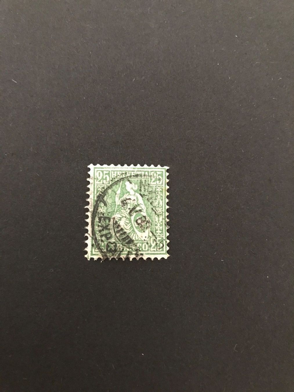 Alle Briefmarken: 1881 Faserpapier Nr.49 – Gebraucht aus stäfa von brandy66