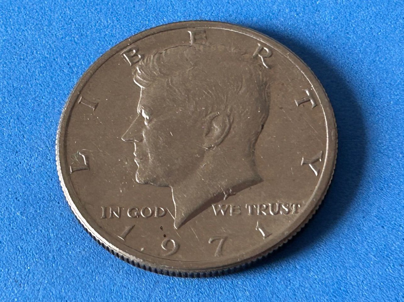 Tutti le monete: USA - ½ Dollar "Kennedy Half Dollar" 1971 – Usato da Corcelles NE venduto da AJKader