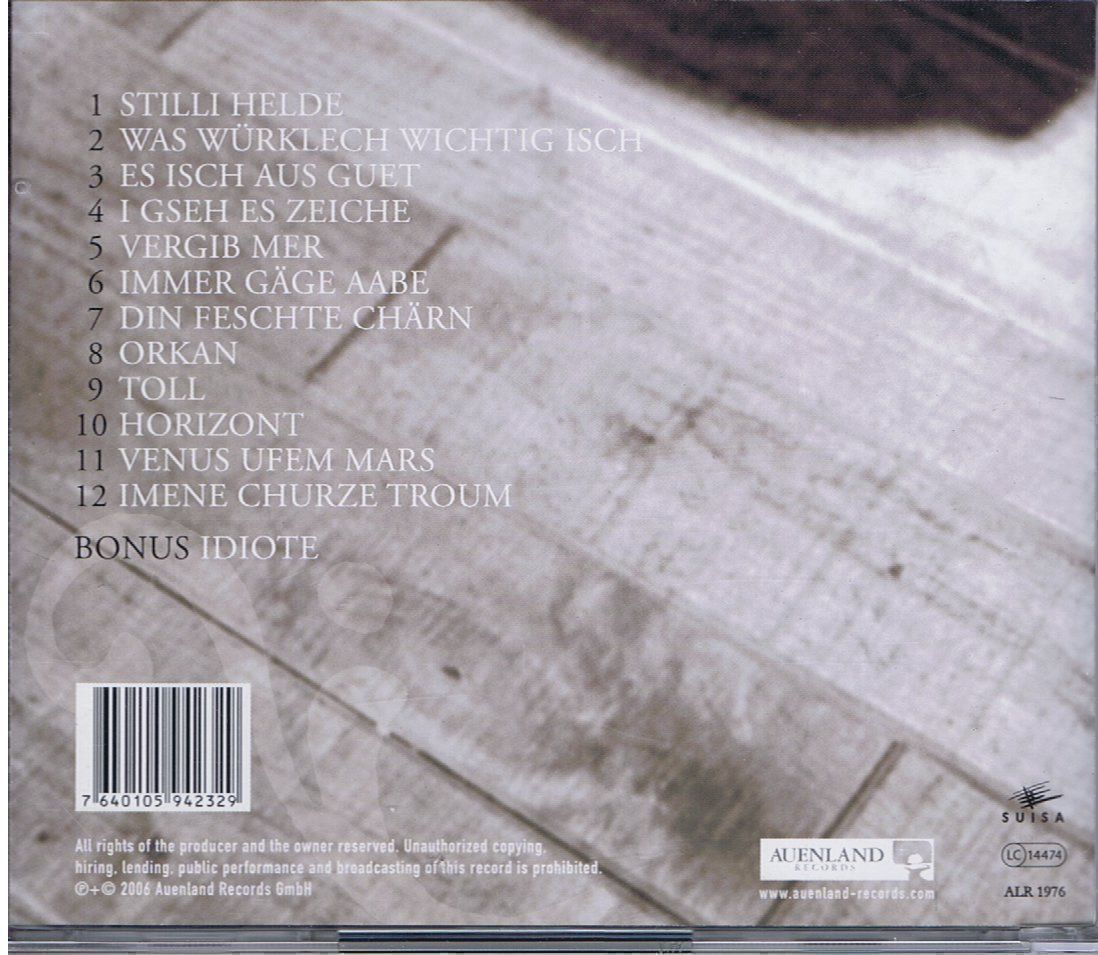 CD: Tonio / Orkan – Usato da Unterengstringen venduto da Lastchance 1