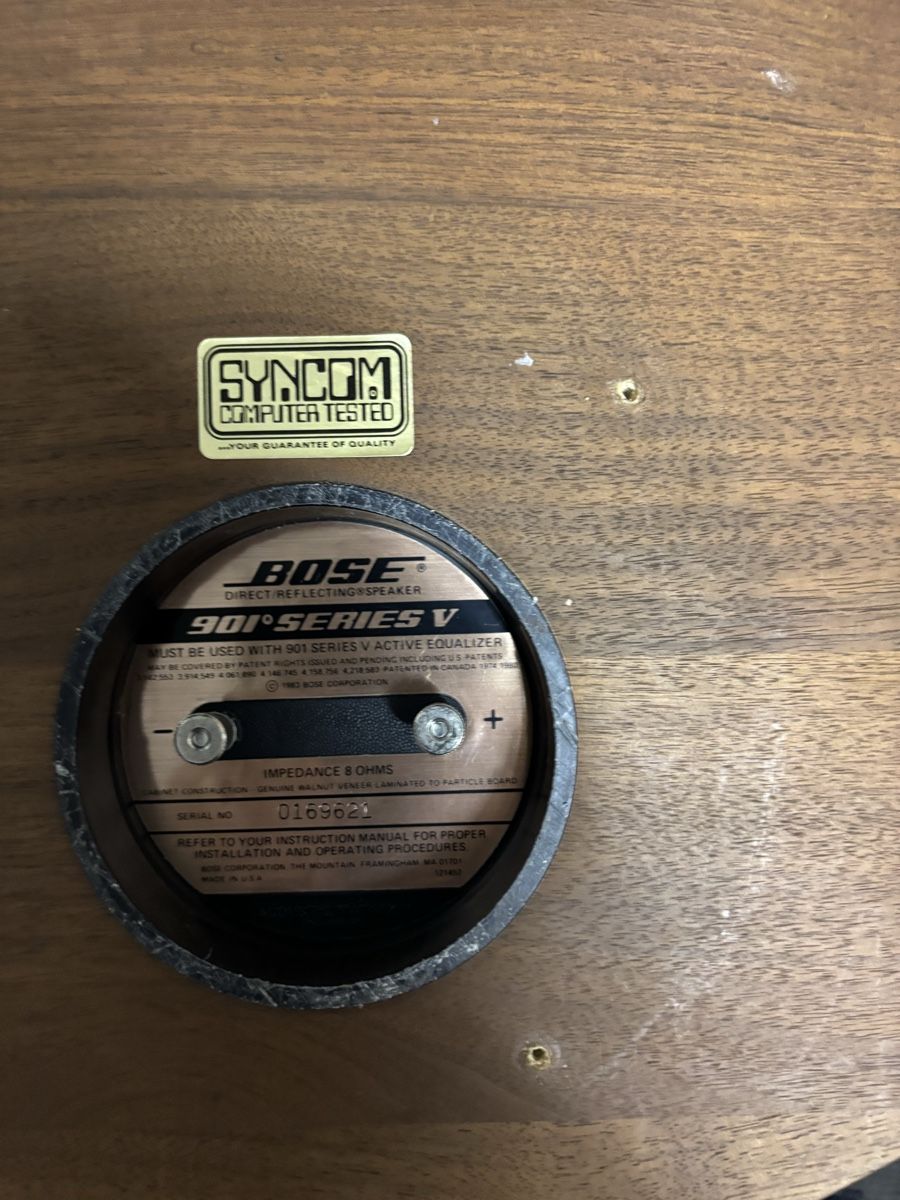 Bose Casse acustiche: Bose 901 Series V mit Active Equalizer – Usato da Gockhausen venduto da Lowe44 1