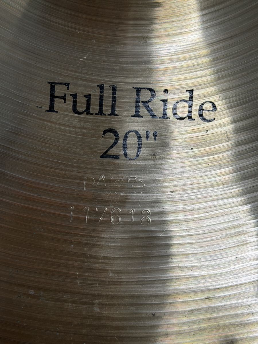 Paiste Strumenti musicali: Paiste Sound Formula Full Ride 20" – Usato da Nürensdorf venduto da Angelovski 3
