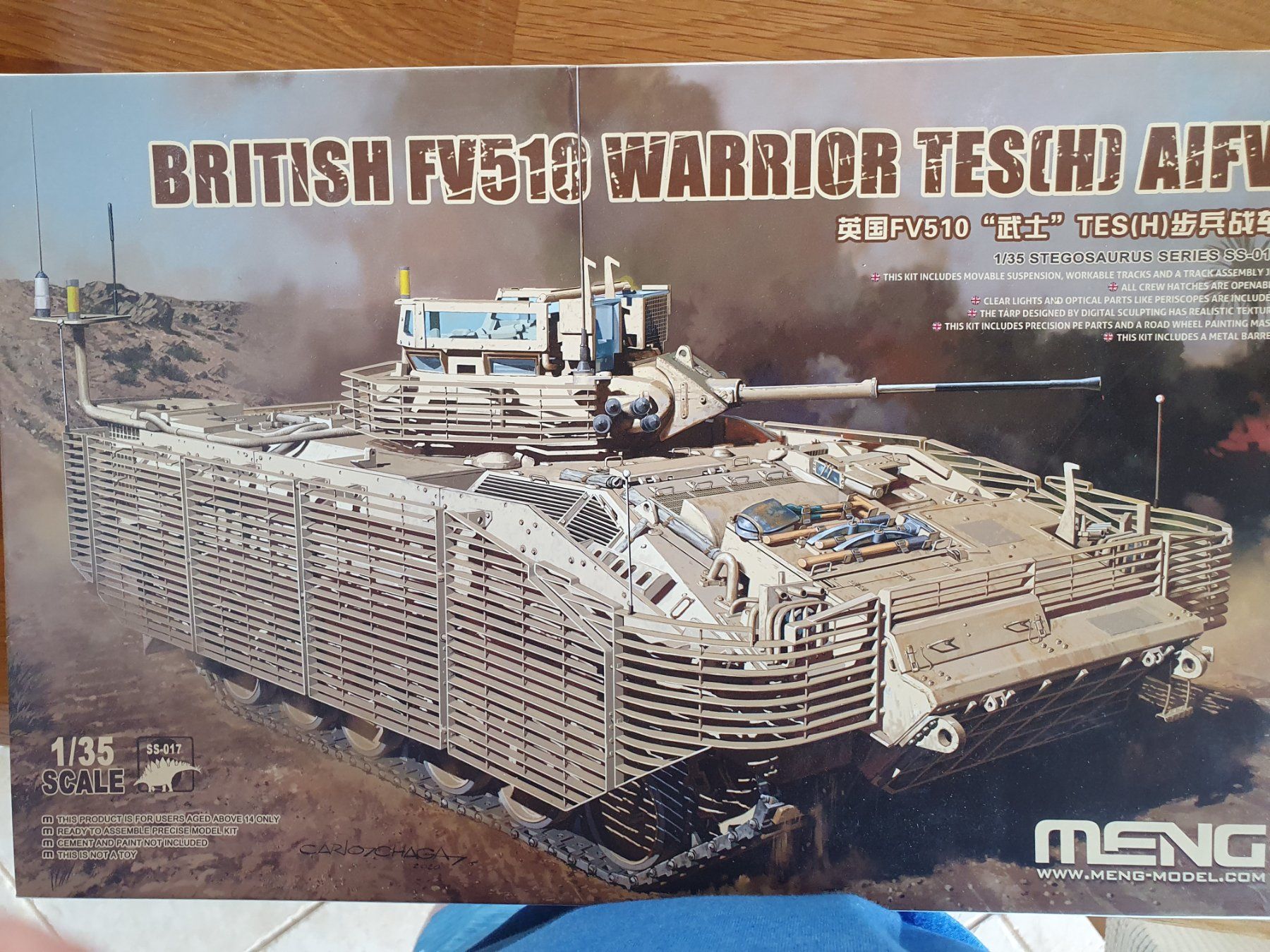 Modellbausätze & Standmodelle: Char Warrior British FV 510 – Neu und originalverpackt aus Chapelle-sur-Moudon von etoilemolene