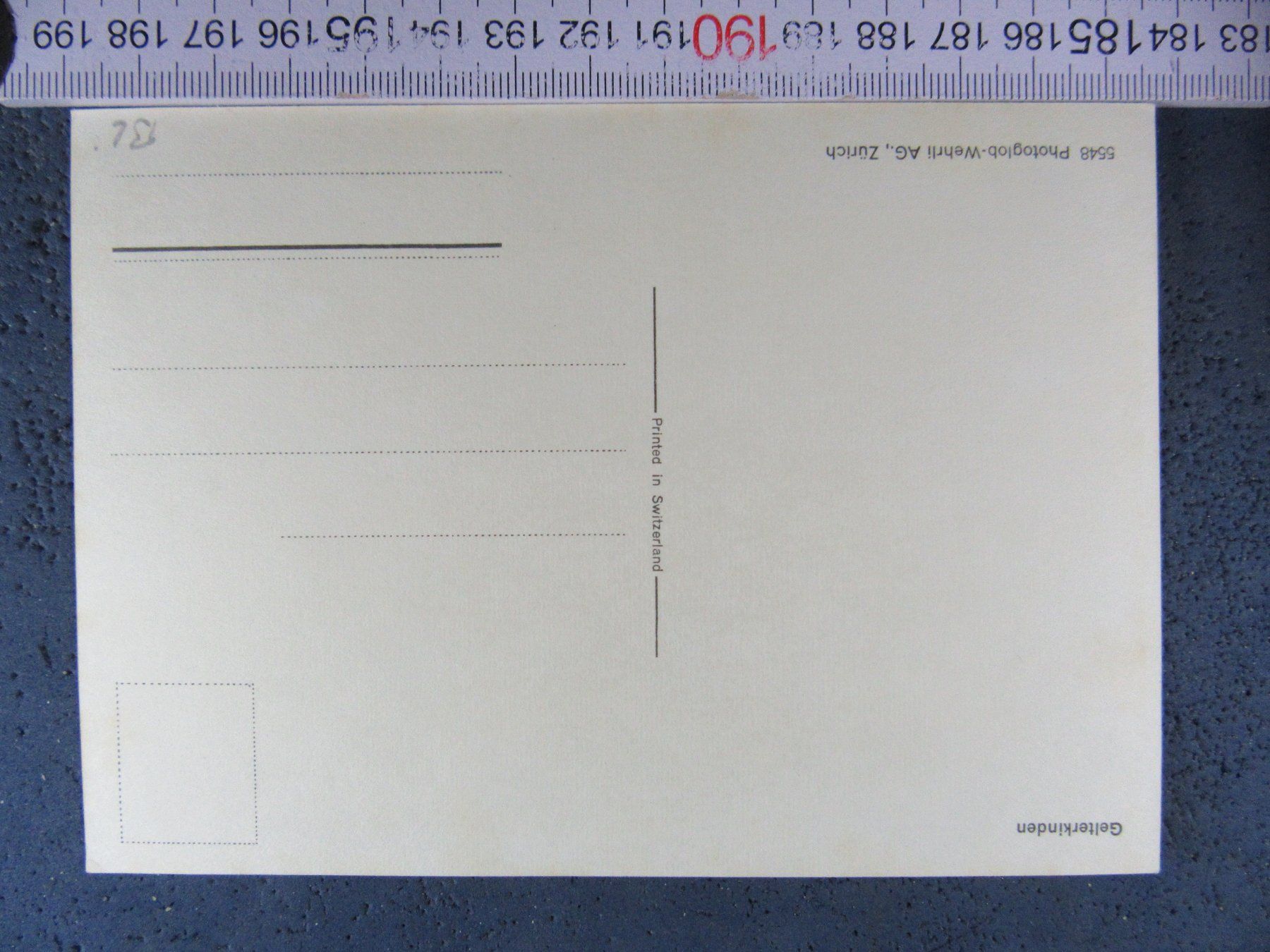Cartoline postali: GELTERKINDEN BL-AK – Usato da Ettingen venduto da Hausi4711 1