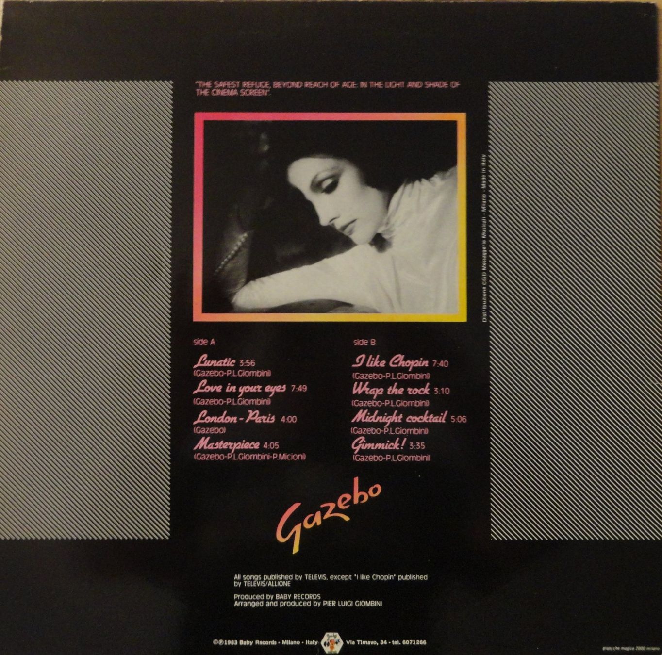 Dischi in vinile: GAZEBO - Gazebo – Usato da Neftenbach venduto da Verk13 1