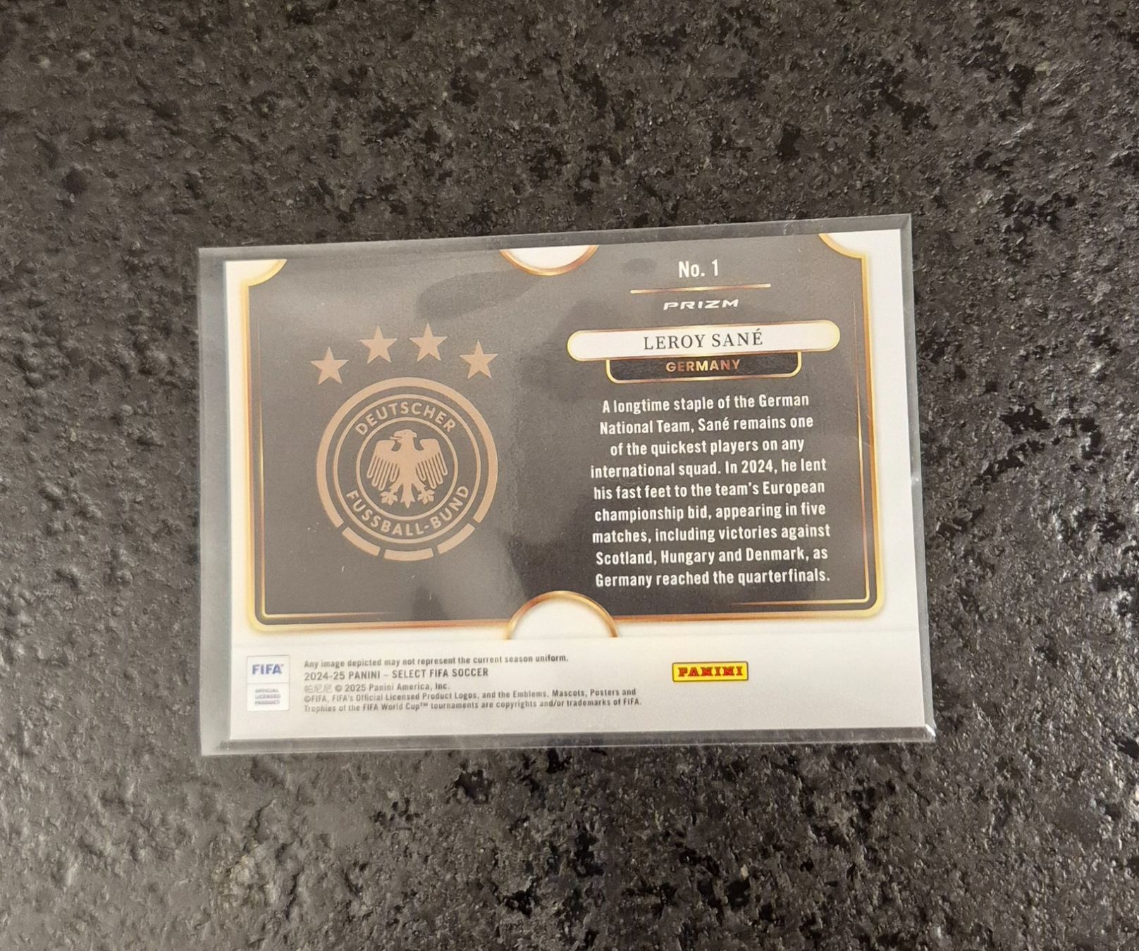 Topps Carte collezionabili: Leroy Sane - Deutschland - Panini – Nuovo (secondo la descrizione) da Burg AG venduto da Danoe 1