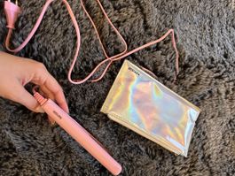 Kensie Mini Haarglätter pink - Neu mit Etui