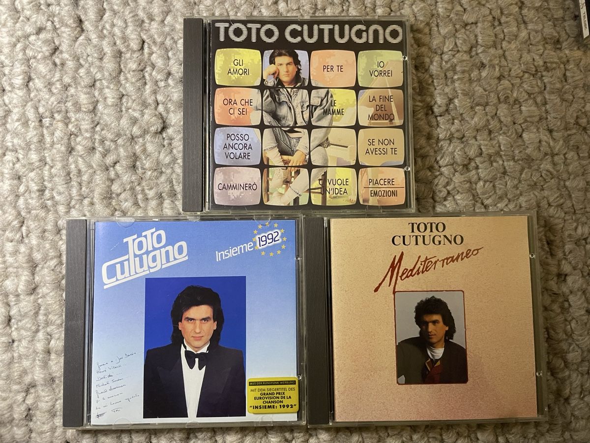 CD: 3x Toto Cutugno – Usato da Reinach AG venduto da trigger7811