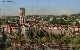Fribourg. Kathedrale St. Nikolaus