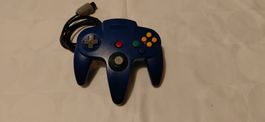 Nintendo 64 Controller Third Party Blau