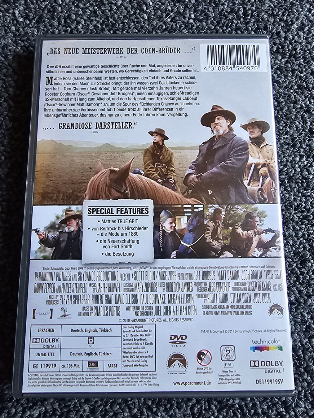 Alle DVDs: True Grit (22134) – Gebraucht aus Ruswil von jan_bxl5 1