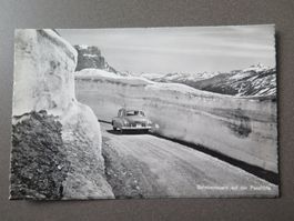 KLAUSEN - PASSHÖHE - SCHNEEMAUERN - OLDTIMER