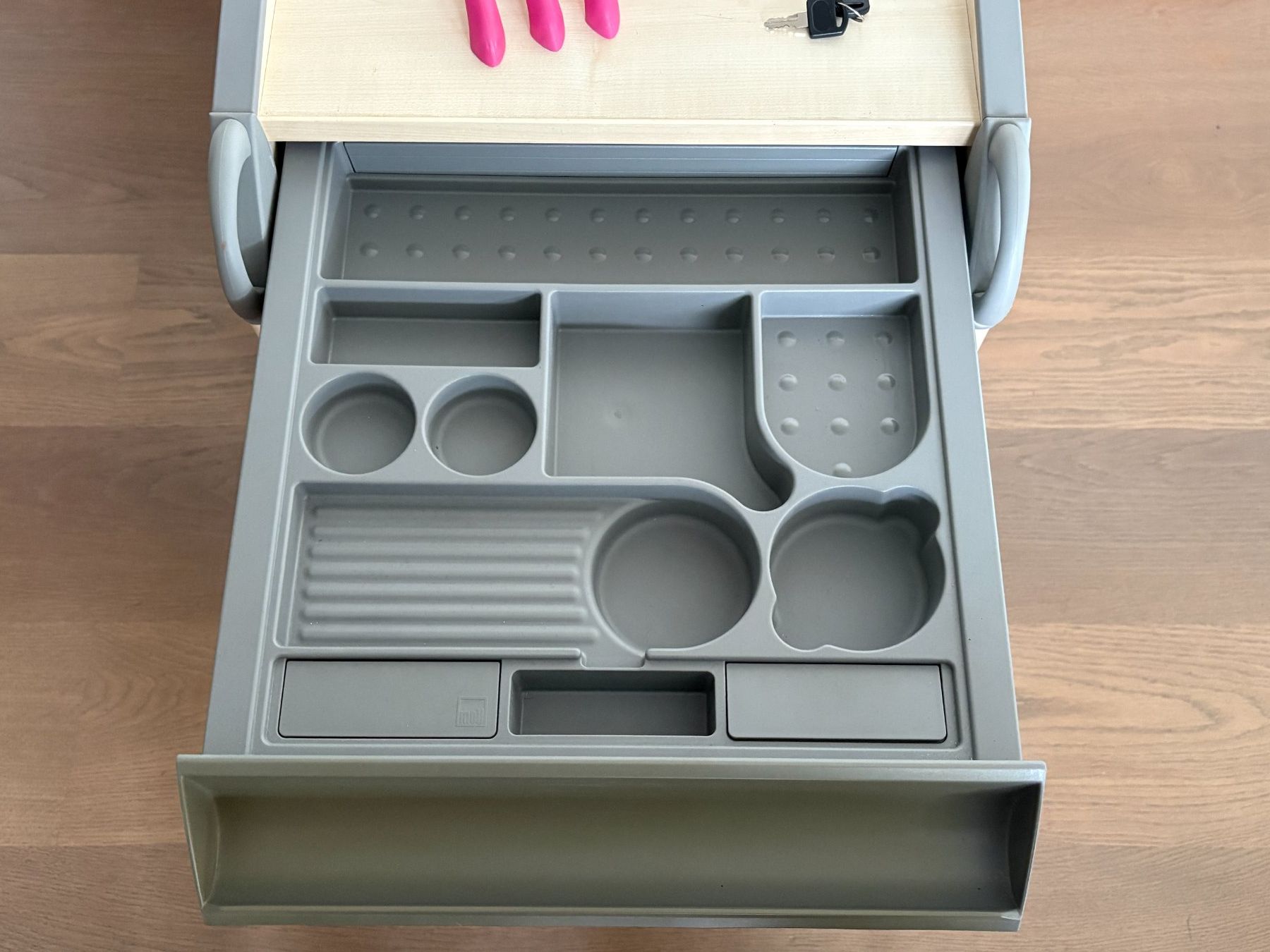 Moll Banconi: Moll Rollcontainer, Ahorn Dekor – Usato da Rüschlikon venduto da user999 5