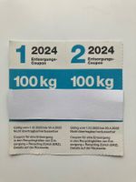 Entsorgungs Gutscheine 2024/2025 Zürich