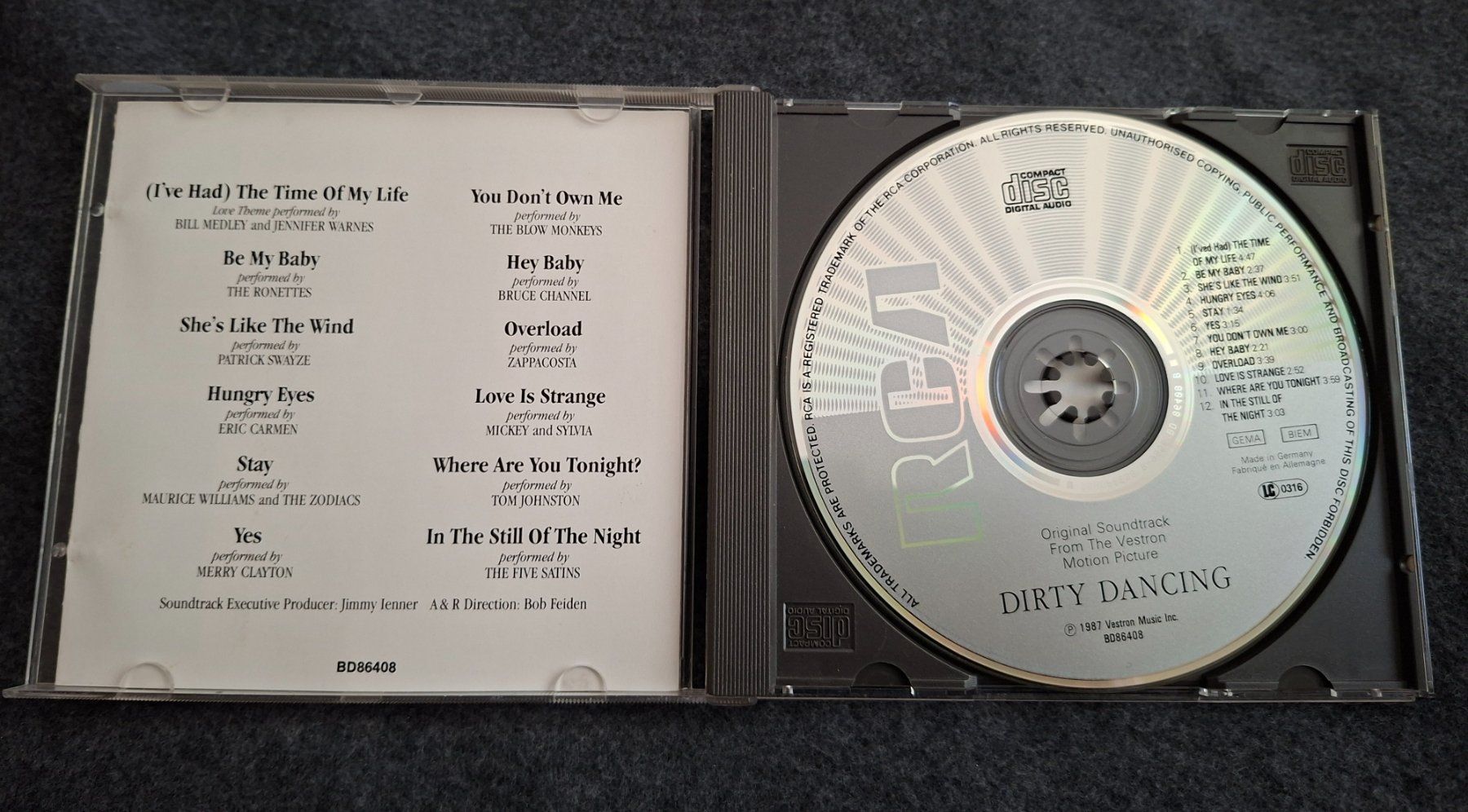CD: Dirty Dancing CD, Filmsoundtrack – Usato da Merenschwand venduto da lea61 2
