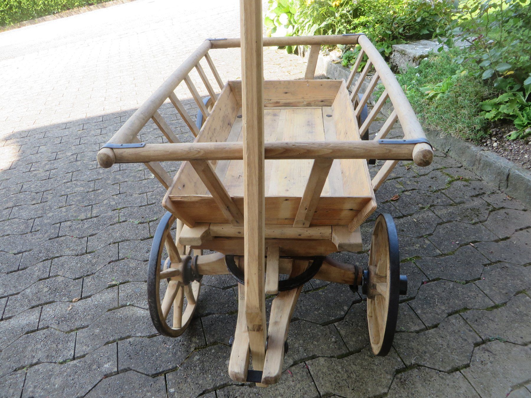 Carrelli di trasporto: Nr. 6 Orginal restauriertes Leiterwägeli / Leiterwagen – Usato da Ermenswil venduto da lodero 3