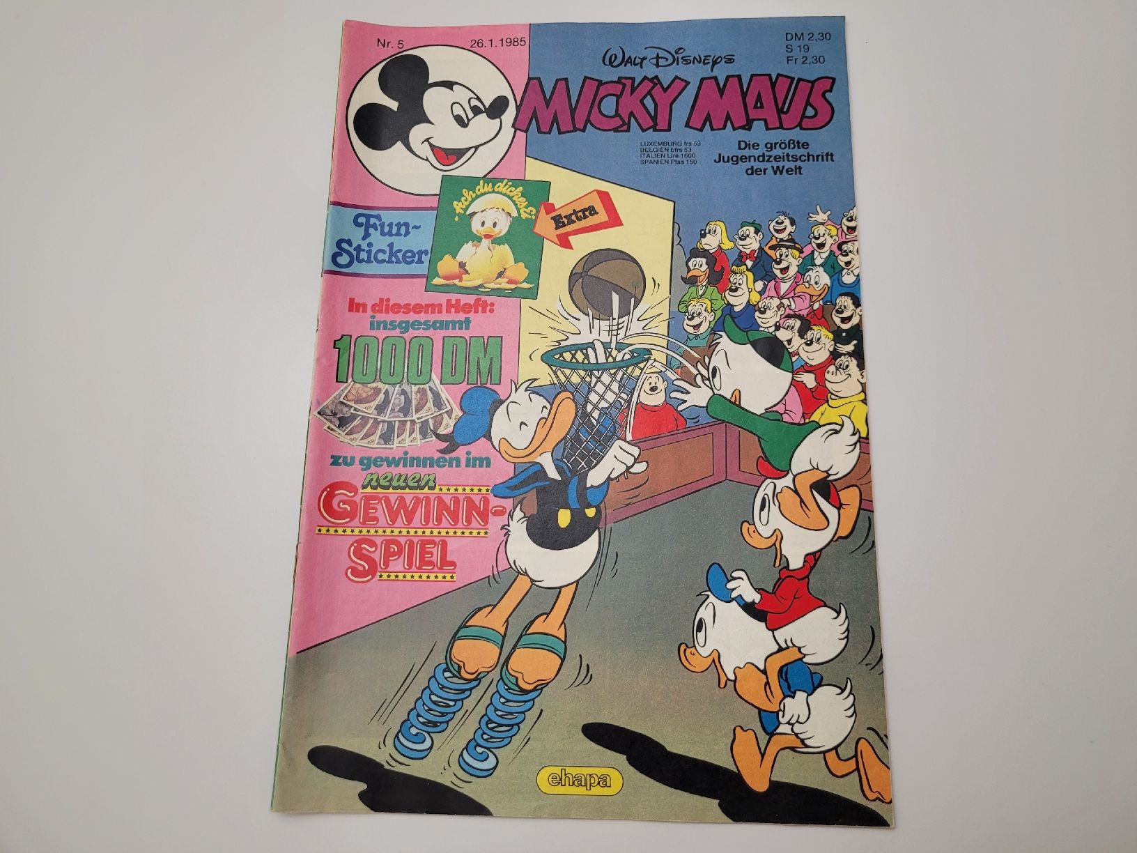 Fumetti: Micky Maus Heft Nr. 5/1985 – Nuovo (secondo la descrizione) da Zumikon venduto da tho_9zm8 1