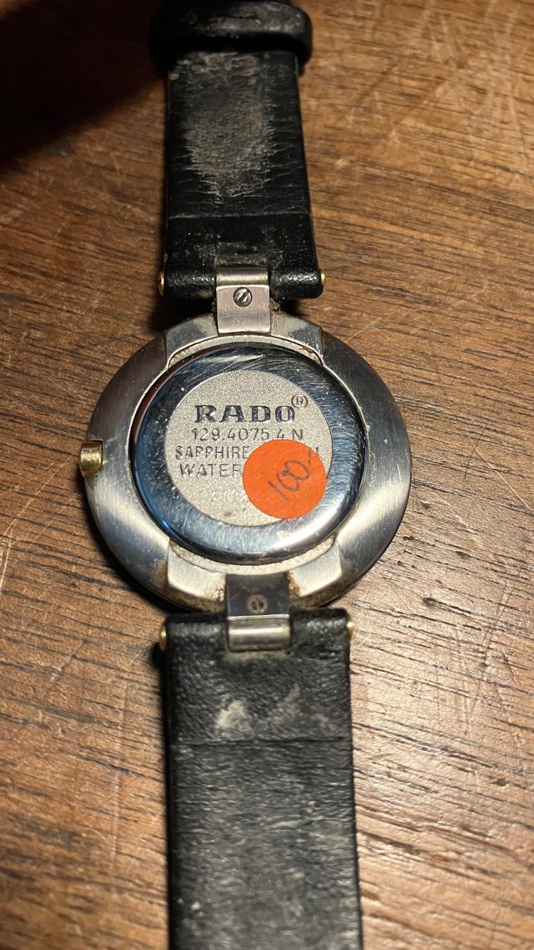 Rado Orologi: Montre RADO Uhr saphir waterproof – Usato da St-Cierges venduto da LeRegain 3