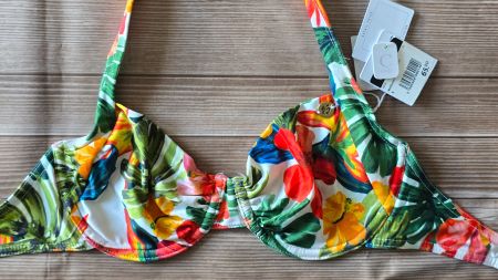 Banana Moon Bikini-Top - 34 C - Exotischer Tropen-Print 👙