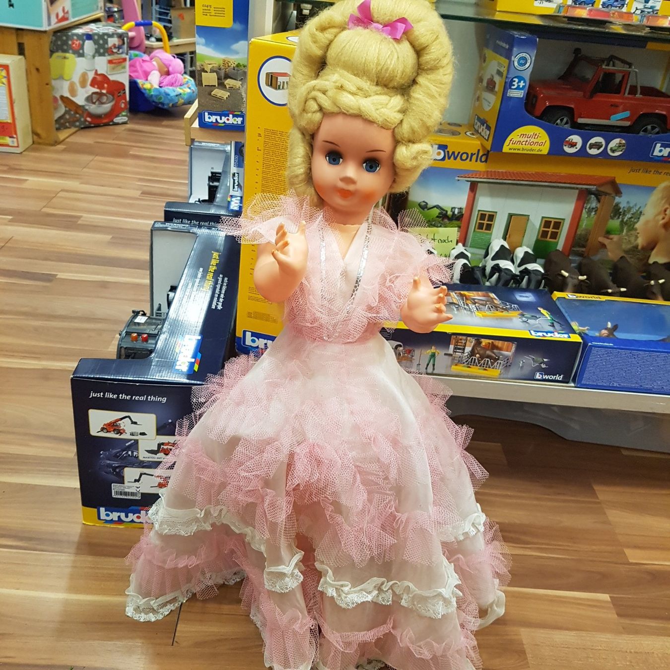 Bambole: Alte Puppe Prinzessin 75cm  K – Usato da Schwarzenburg venduto da Sunny0290 1