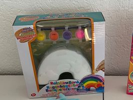 Regenbogen Spardose zum Bemalen, neu, komplett, Kinder 🌈...
