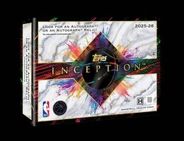 2025-26 Topps Inception Basketball - Hobby Box NEW / SEALED