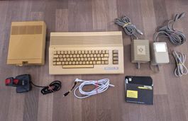 Commodore C64 personal Computer mit Diskettenlaufwerk 1541