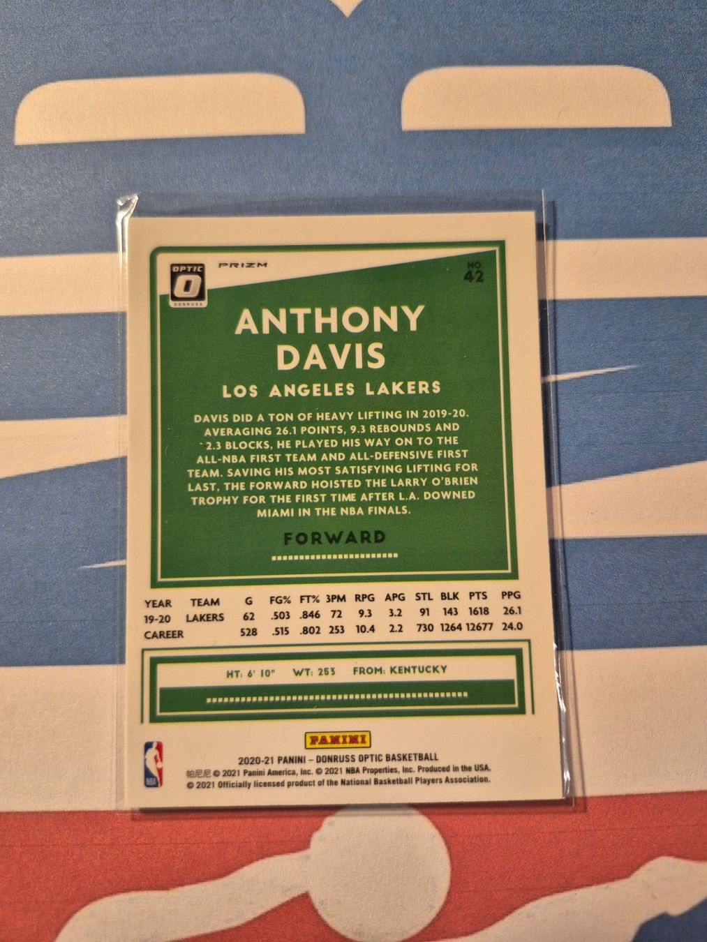 Panini Sammelbilder & Trading cards: NBA Anthony Davis Los Angeles Lakers – Gebraucht aus Treiten von Sauber73 1
