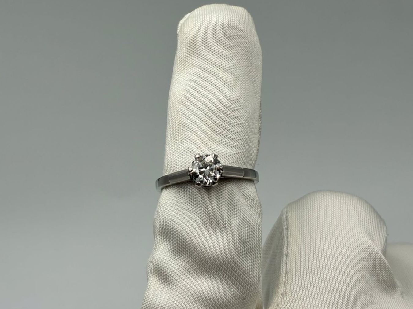 Anelli: SOLITÄR DIAMANT RING IN 750 WEISSGOLD – Usato da Luzern venduto da EdiGem 3