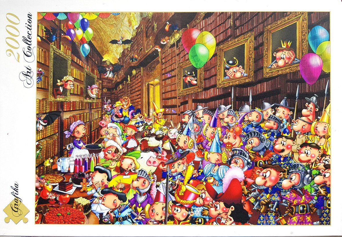 Puzzles: 2 Puzzle  von François Ruyer, 2000 Teile – Neu (gemäss Beschreibung) aus Brienz/BE von