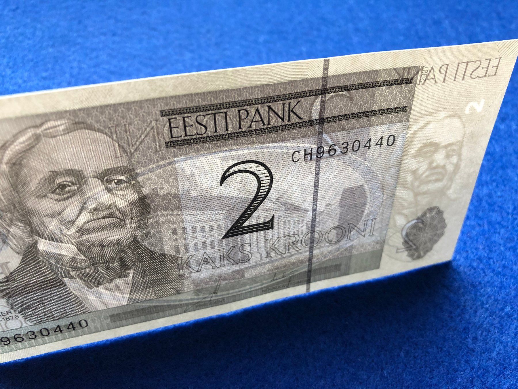 Banconote: Estland 2007 - 10 x 2 Krooni UNC – Nuovo e nell'imballaggio originale da Pfäffikon SZ venduto da Sieben77 4