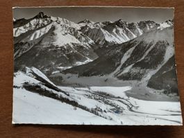 Ansichtskarte (Winter) S-chanf (Engadin) s/w, 50er Jahre