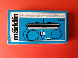 Märklin N° 7549, Elektromagnetischer Weichenantrieb, Spur H0