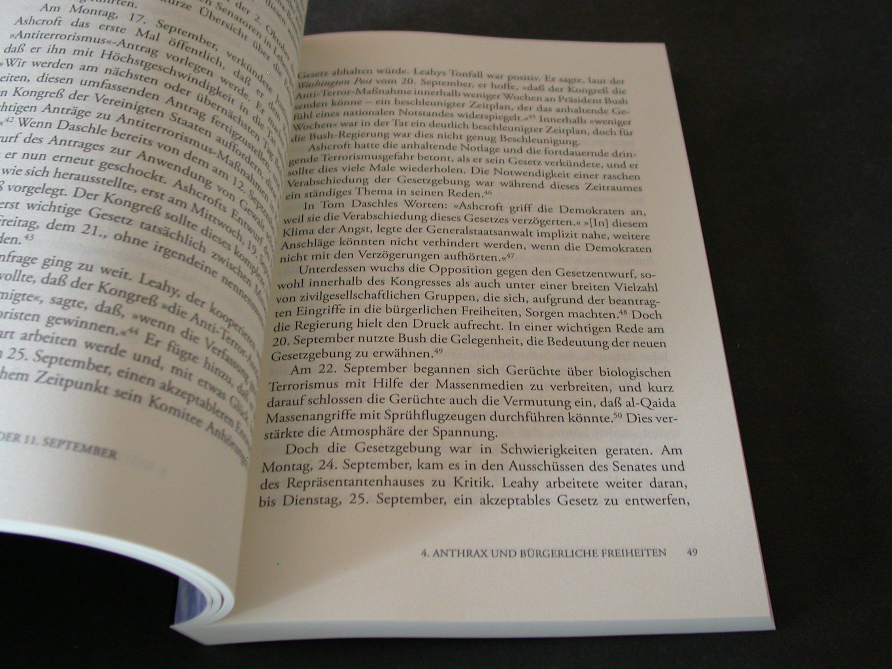 Bücher: Anthrax und der 11. September – Gebraucht aus Zürich von Marcel6887 3