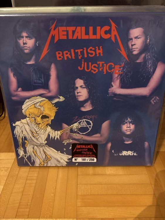 Metallica - British Justice (Ltd. Ed. Vinyl Box) Neuwertig (Neu (gemäss ...