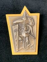 Fasnachts-Plakette Olten Gold 1966