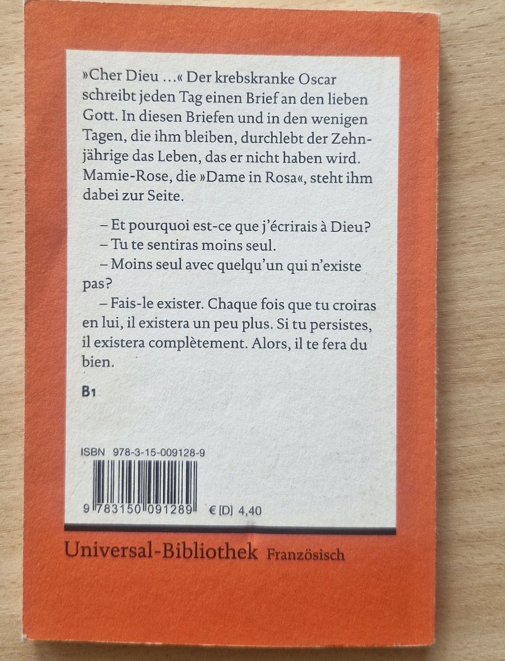 Libri:  Oscar et la dame rose  – Usato da Wohlen b. Bern venduto da lau_7vcp 1