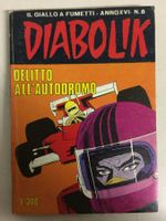 DIABOLIK DELITTO ALL'AUTODROMO  inedito N° 8 1977 ( XVI )