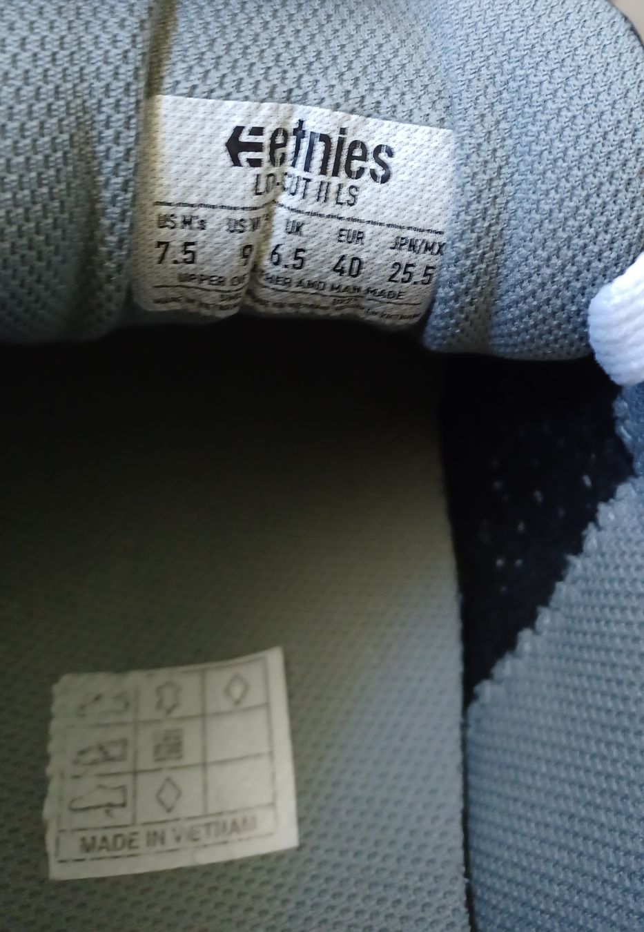 Scarpe da uomo: basket etnies bleu marine taille 40 – Nuovo (secondo la descrizione) da Loveresse venduto da man_25yf 4
