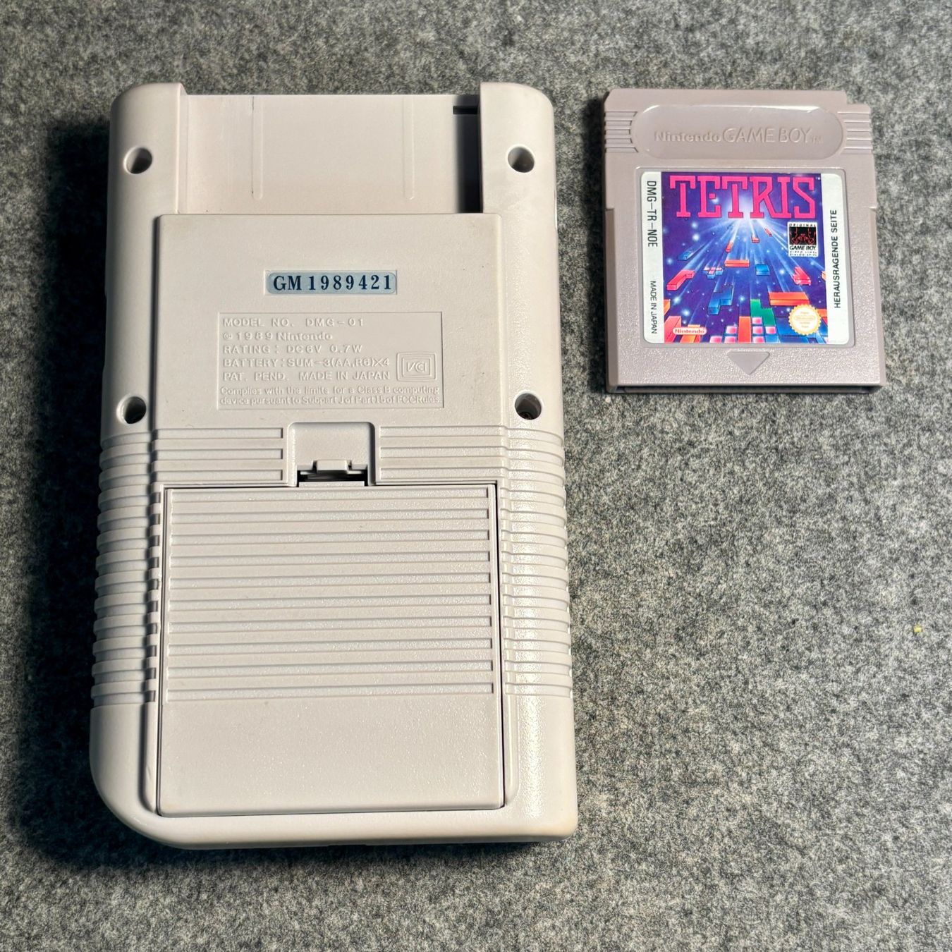 Nintendo Consoles: GameBoy Classic DMG-01 Konsole + Tetris Original – D'occasion à Mollis par GamingCorner 4