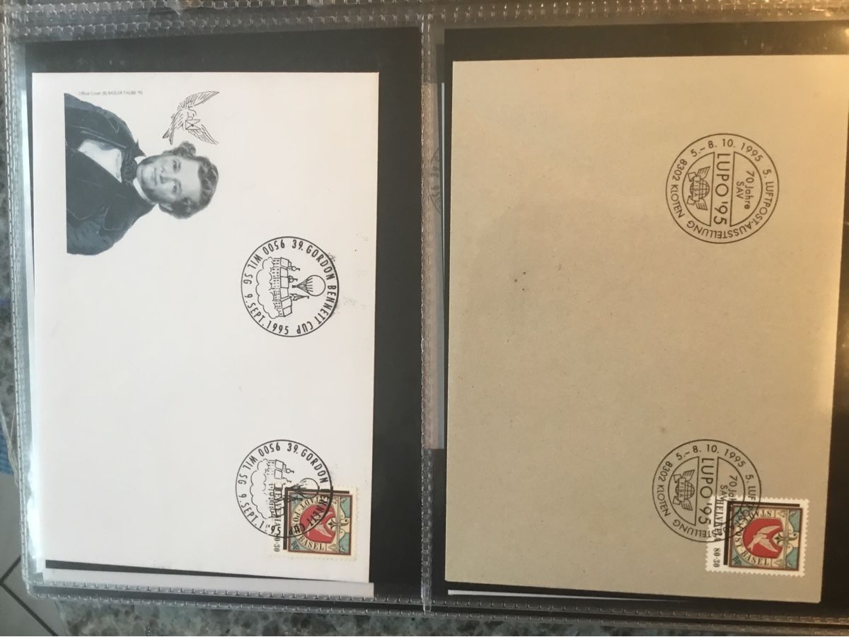 Album: Album mit 92 Luftpostbelegen – Usato da steinach venduto da Haudi5 4