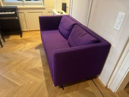 Sofa lila 2-Sitzer guter Zustand