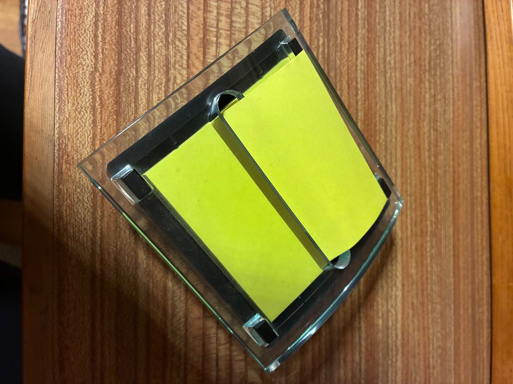 Blocchi: Glas Notizzettelbox, neuwertig – Usato da Heerbrugg venduto da blubber02 1