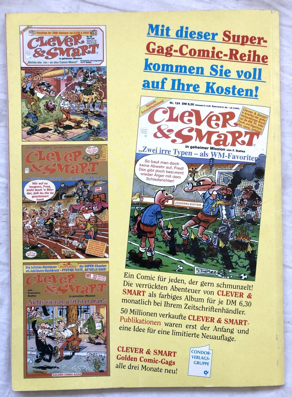 Fumetti: CLEVER&SMART - Nr.133 - 1.Auflage – Usato da Schaffhausen venduto da durruti 4